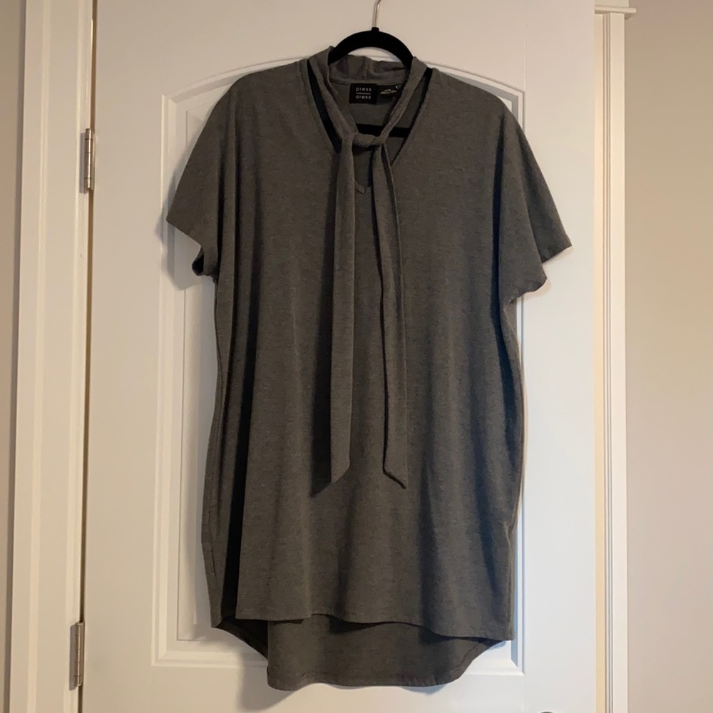 Jersey knit dress